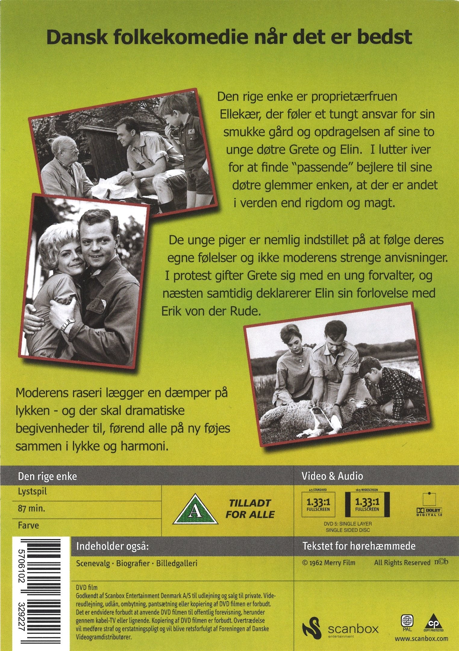 Den Rige Enke (DVD)