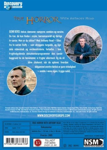 Discovery: True Horrors with Anthony Head (DVD)