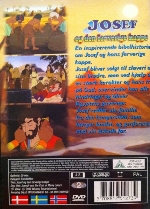 Josef og den farverige kappe (DVD)