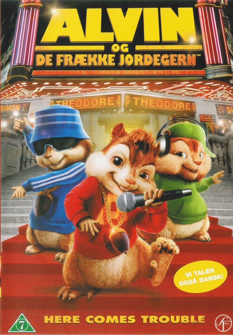 Alvin og de frække jordegern (DVD)