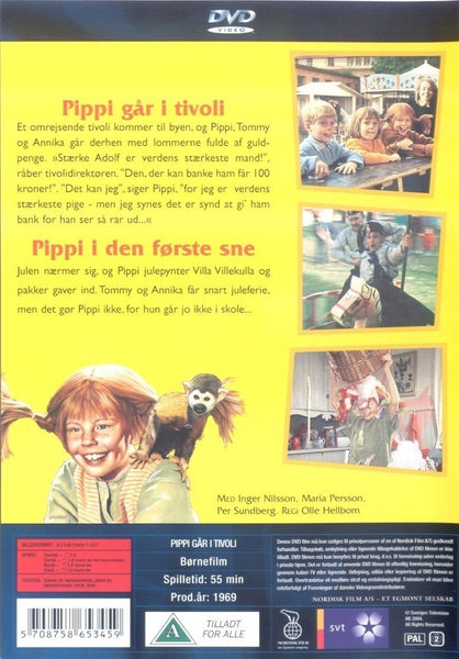 Pippi 3: Pippi Går i Tivoli (DVD)