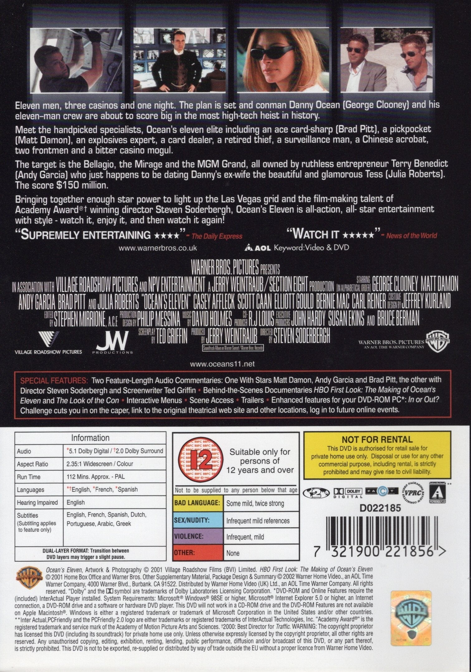 Ocean's Eleven (DVD)