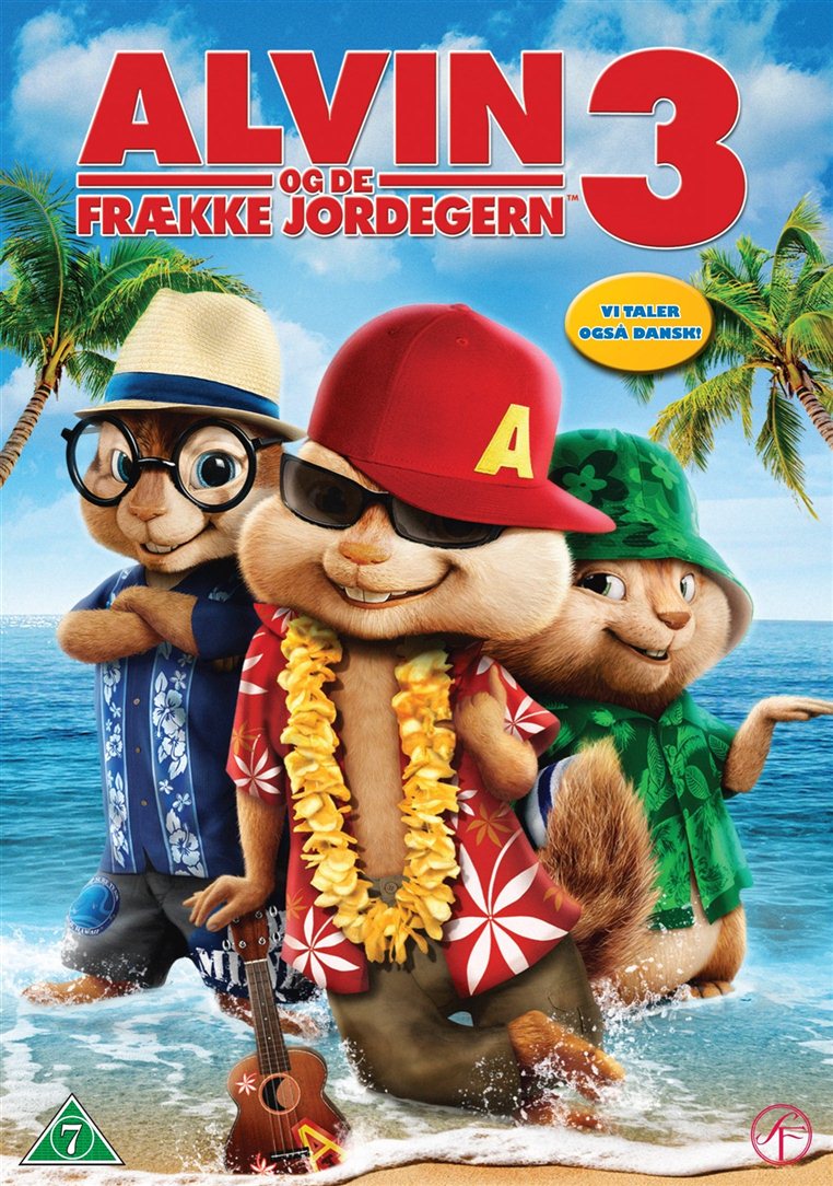 Alvin og de frække Jordegern 3 (DVD)