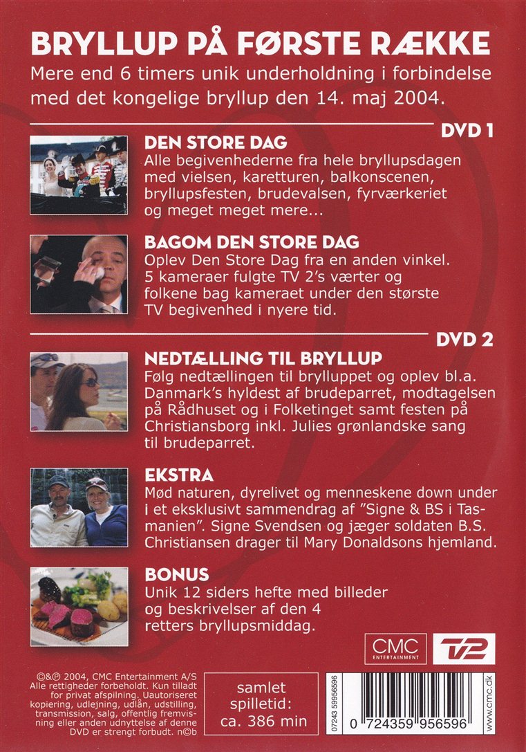 Kongeligt Bryllup - Mary & Frederik (DVD)