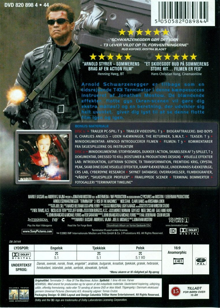 Terminator 3: Rise Of The Machines (DVD)