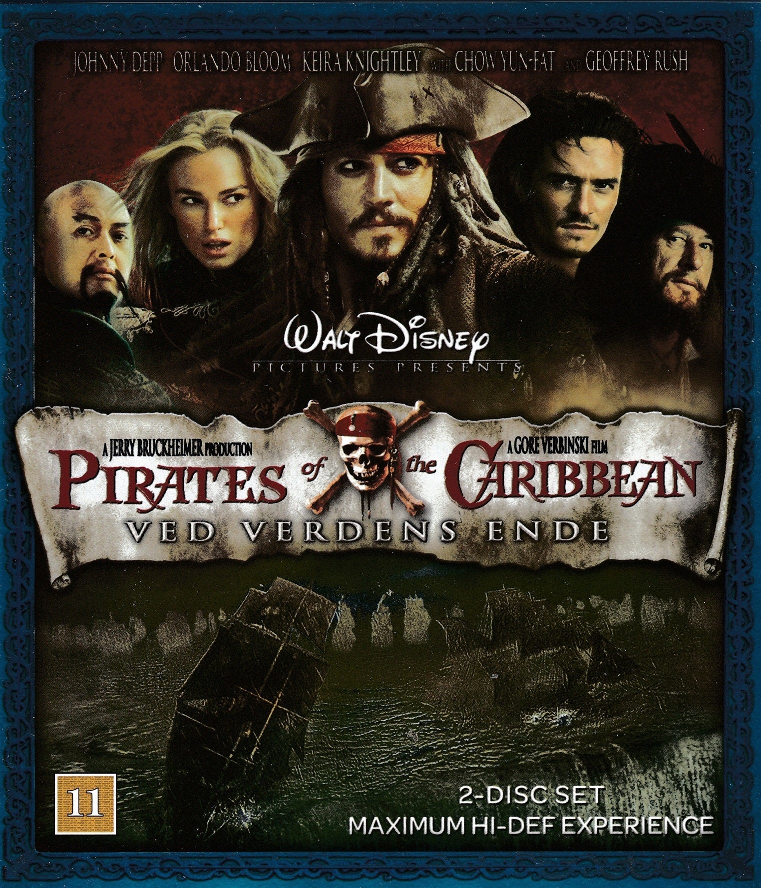 Pirates of the Caribbean: Ved Verdens Ende (Blu-ray)