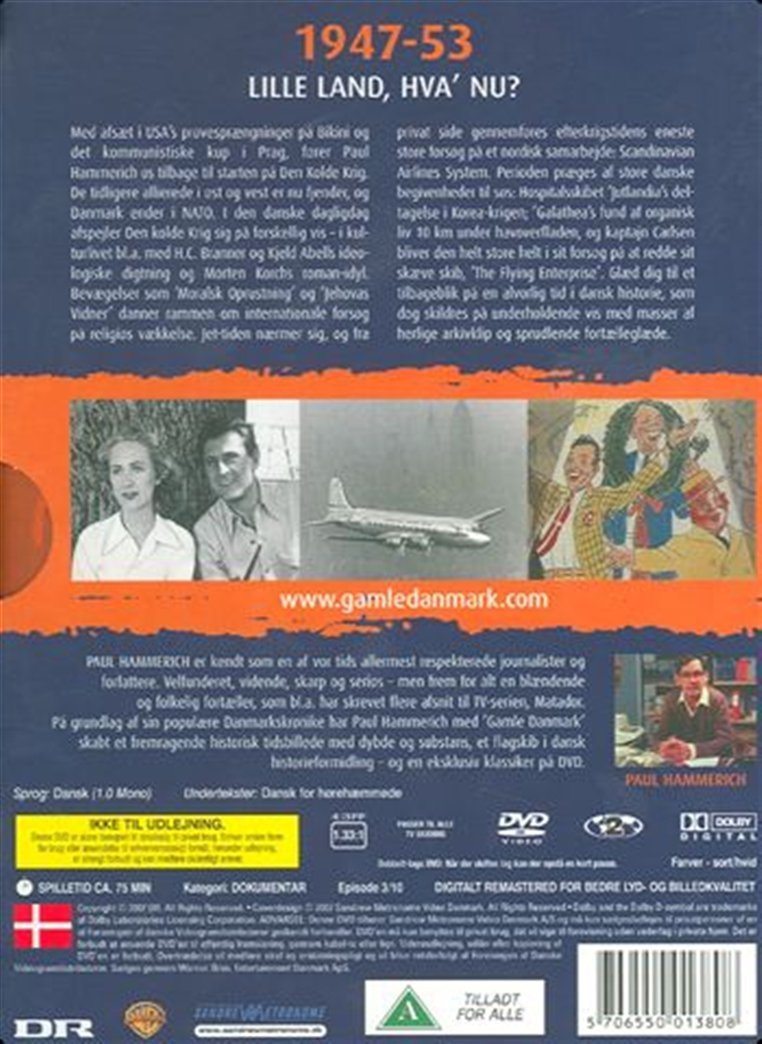 Gamle Danmark: Episode 3 (DVD)