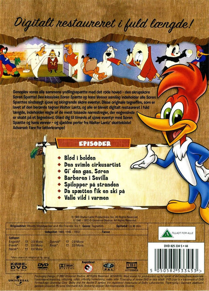 Søren Spætte og hans venner Vol 1. (DVD)