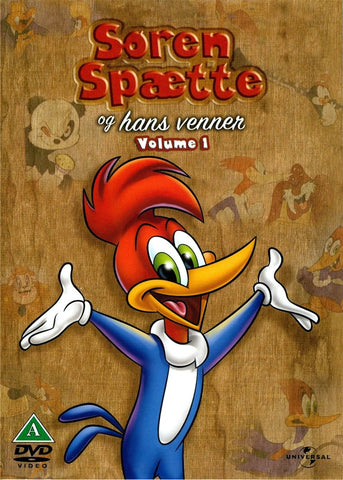Søren Spætte og hans venner Vol 1. (DVD)