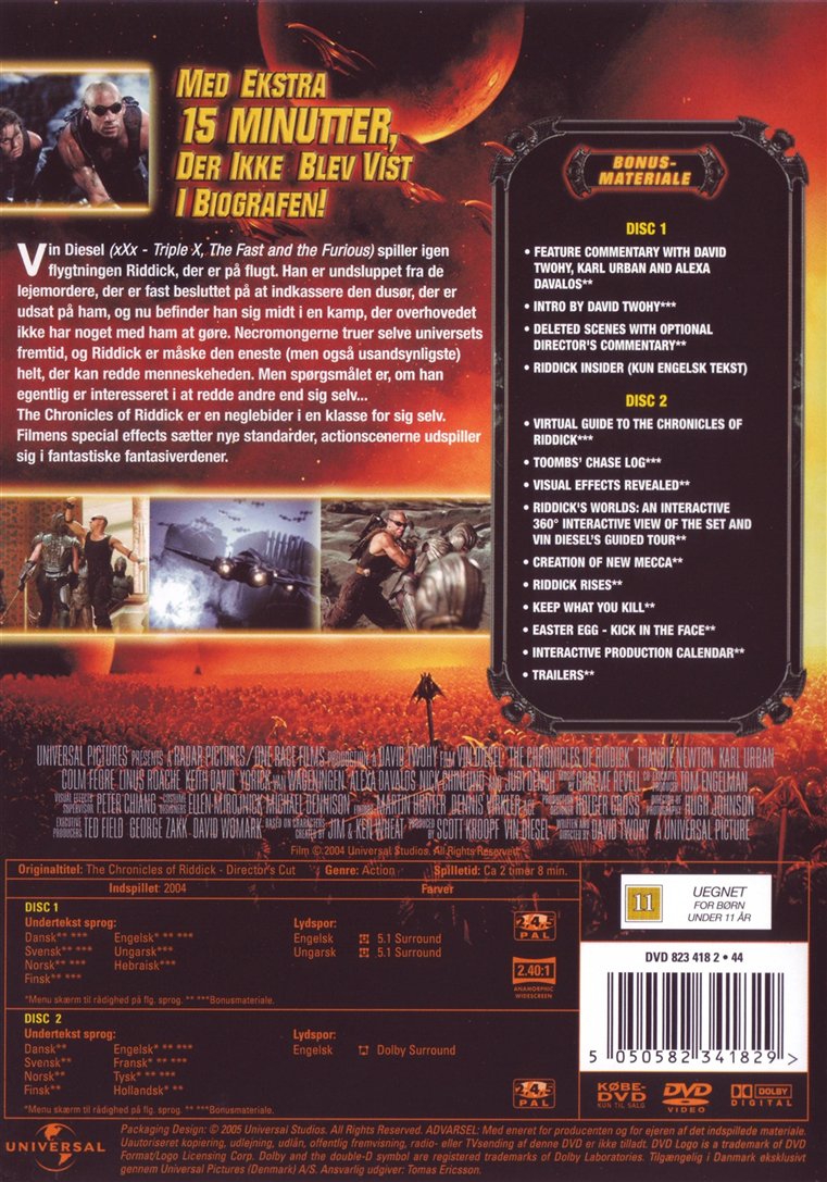 Chronicles Of Riddick (Directors Cut) (DVD)