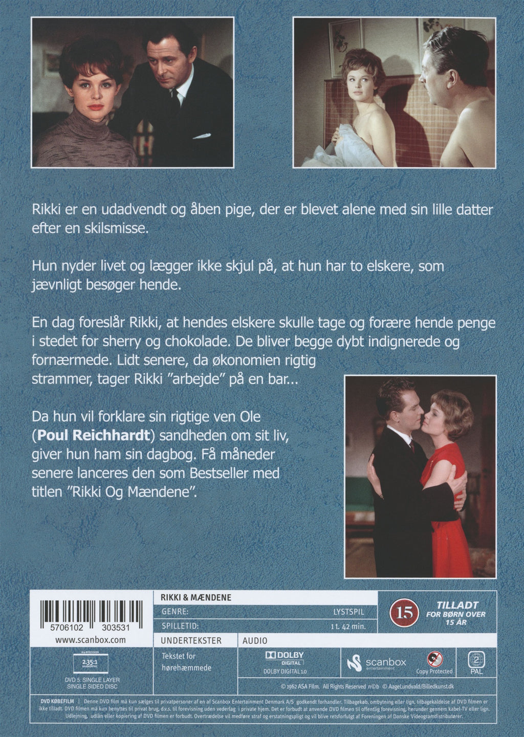 Rikki og mændene (DVD)