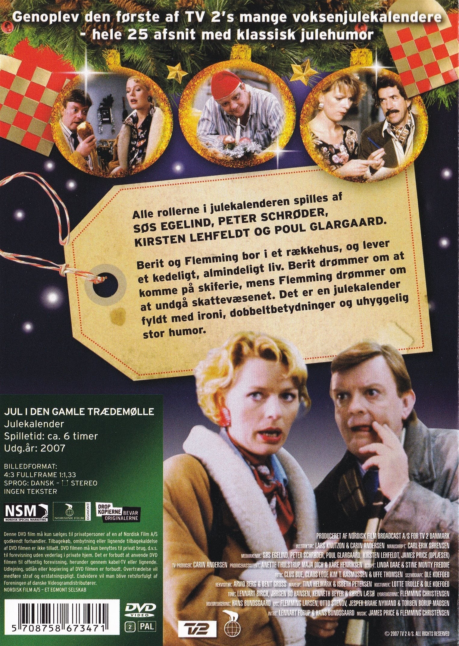 Jul I Den Gamle Trædemølle (DVD)