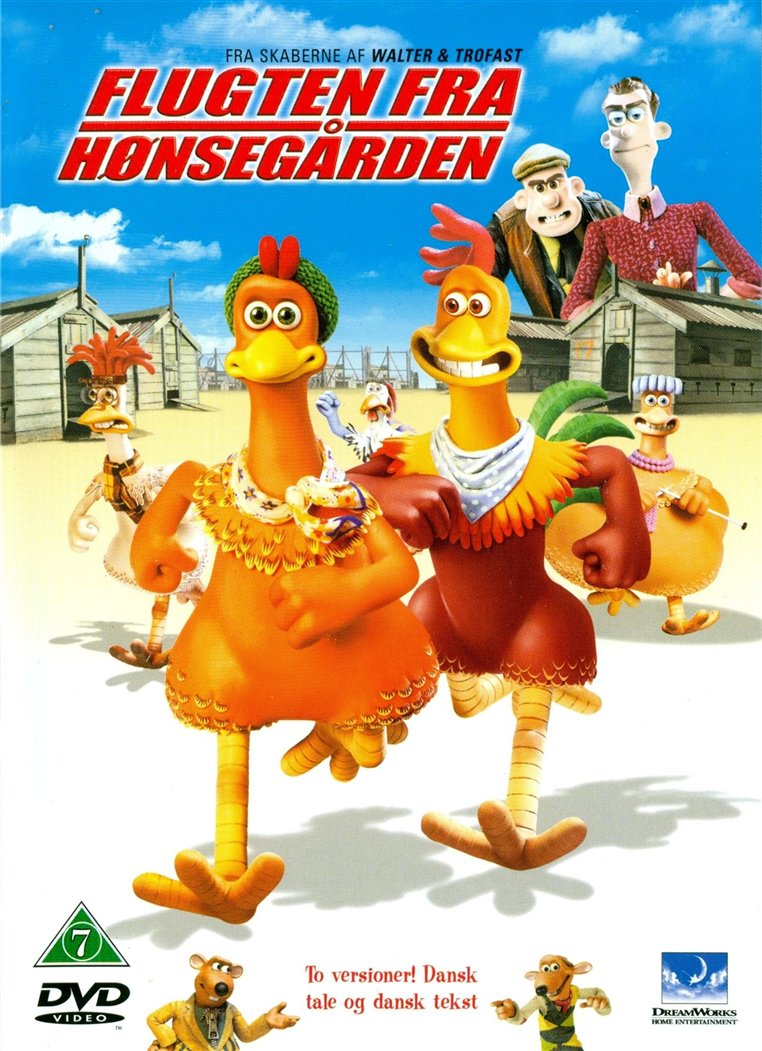 Flugten Fra Hønsegården (DVD)