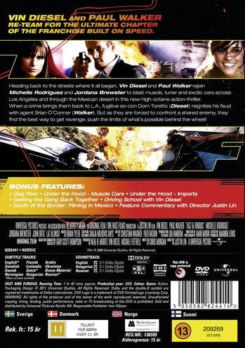The Fast & The Furious 4 (DVD)
