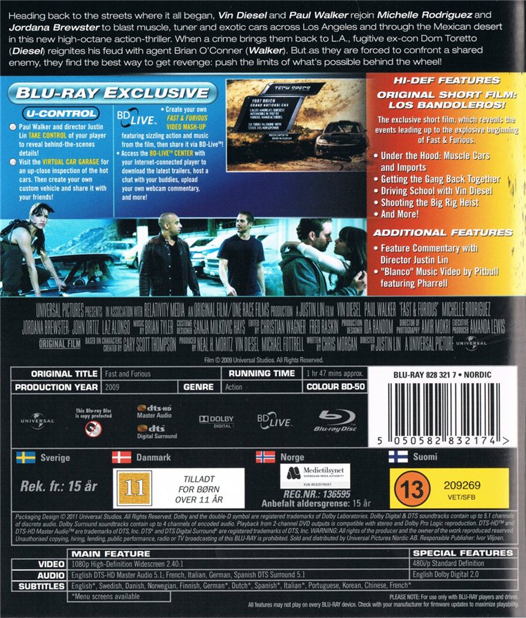 Fast & Furious (Blu-ray)