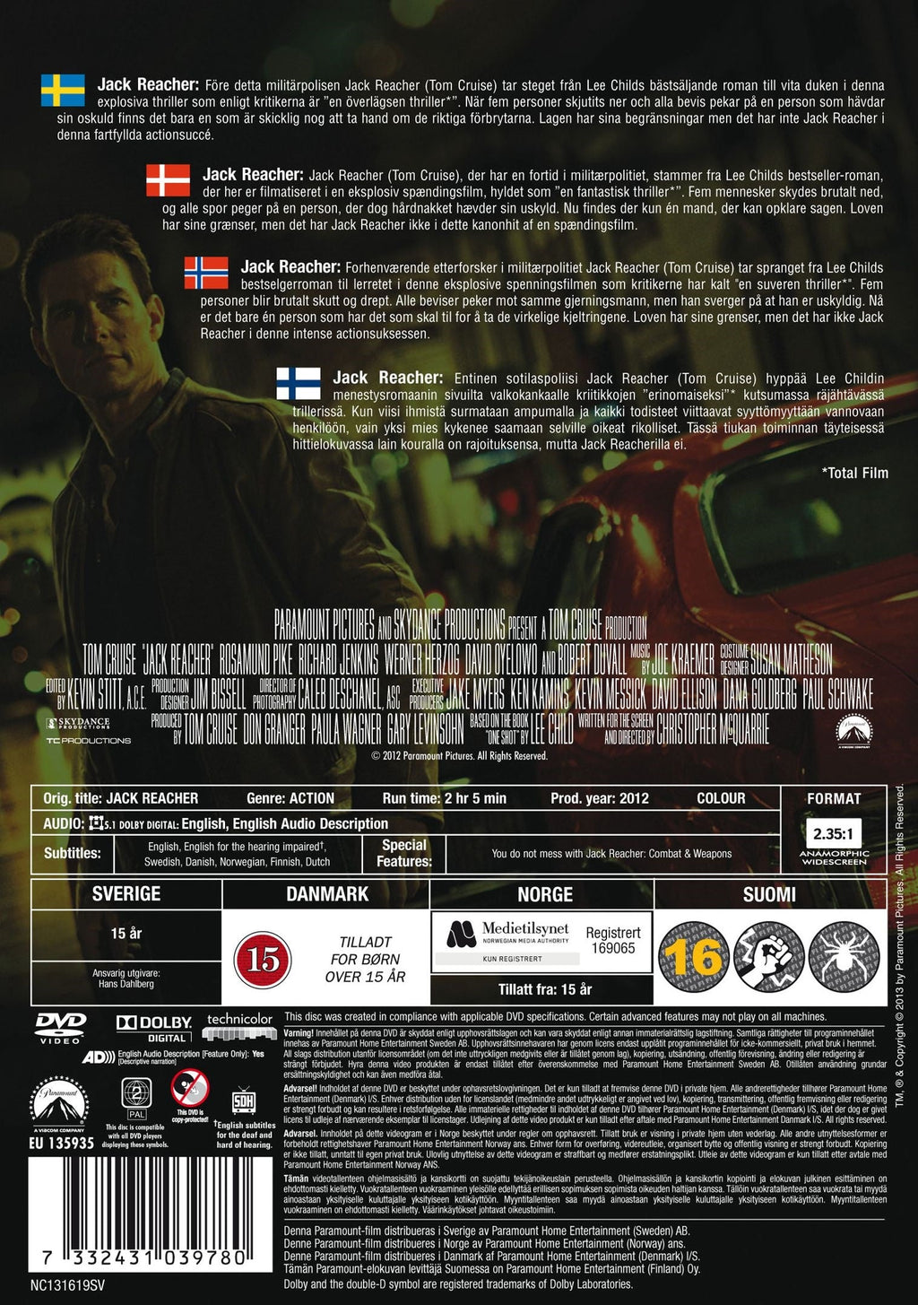 Jack Reacher (DVD)