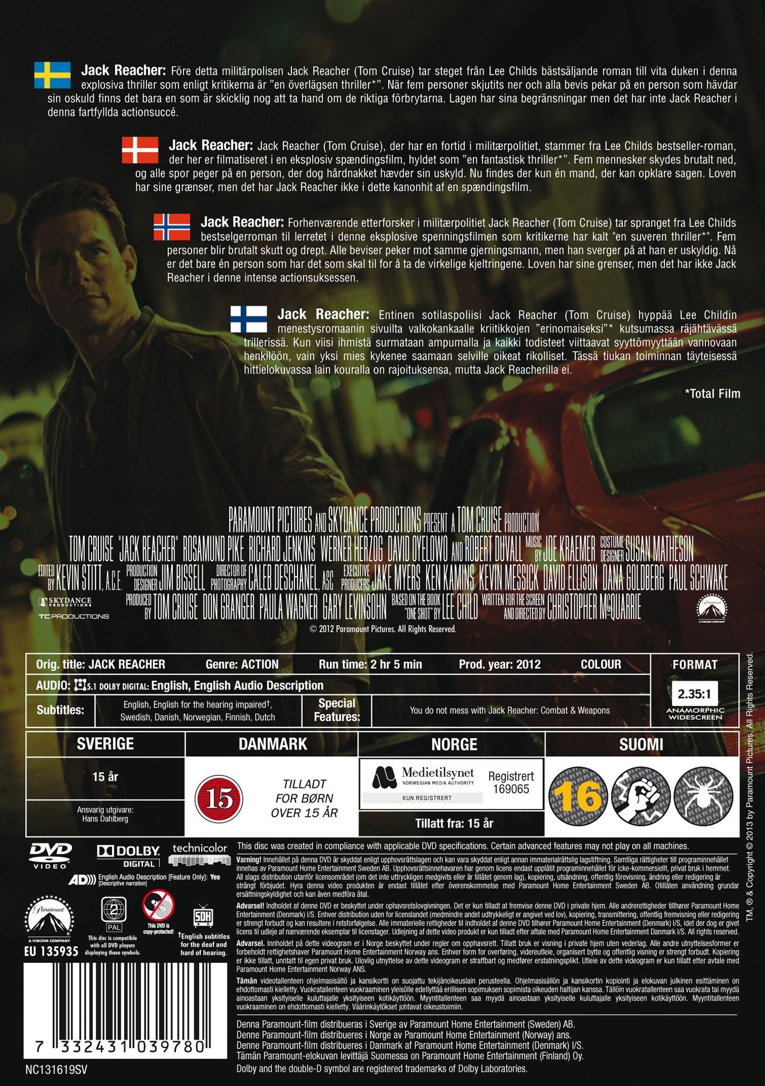 Jack Reacher (DVD)