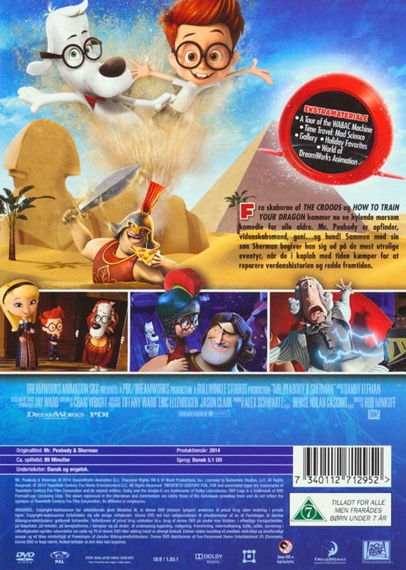 Mr. Peabody & Sherman (DVD)