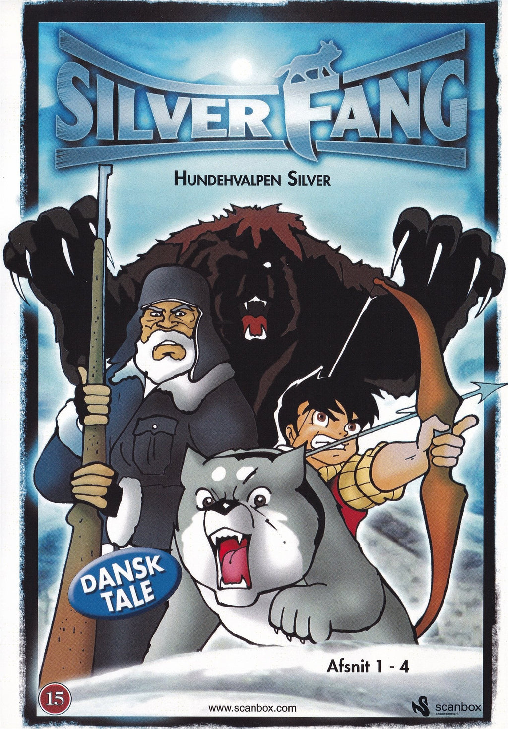 Hundehvalpen Silver 1 (Afsnit 1-4) (DVD)