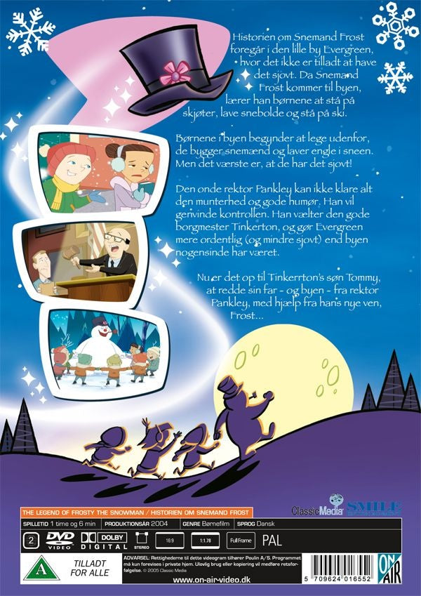 Historien Om Snemand Frost (DVD)