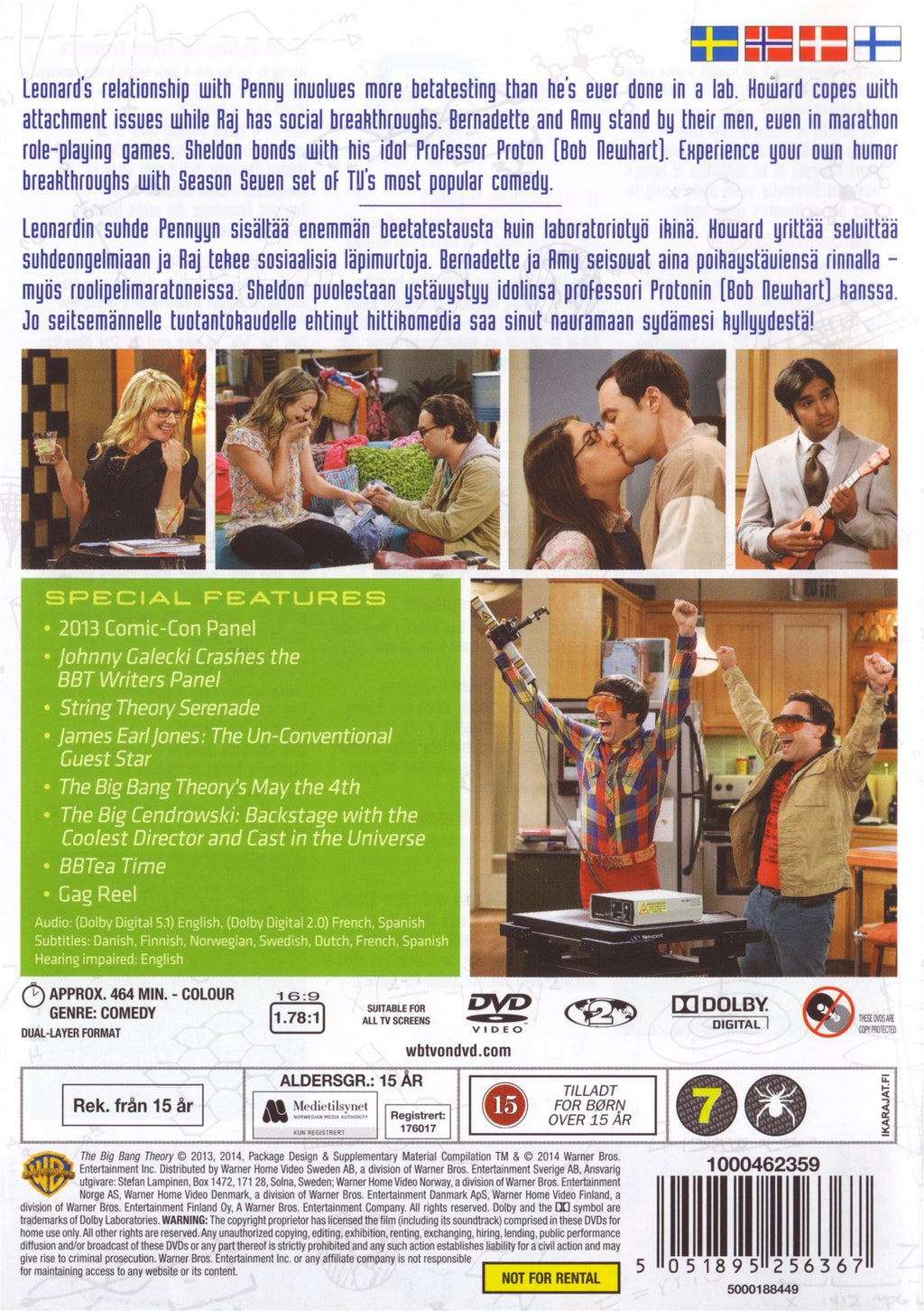 The Big Bang Theory: The Complete Seventh Season (DVD)