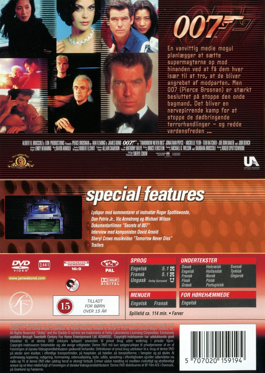 Tomorrow Never Dies (DVD)