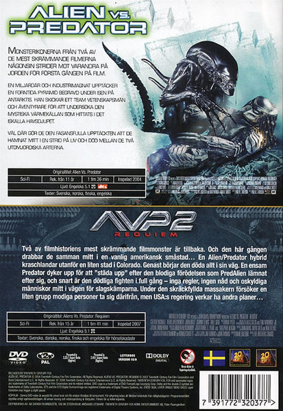 Alien Vs. Predator / AVP 2: Requiem (2 disc) (DVD)