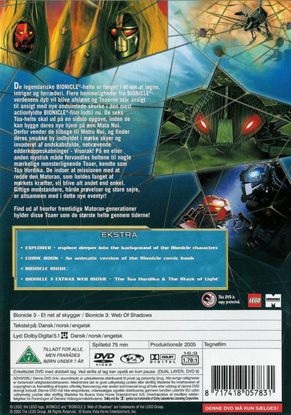 Bionicle 3 - Et net af skygger (DVD)