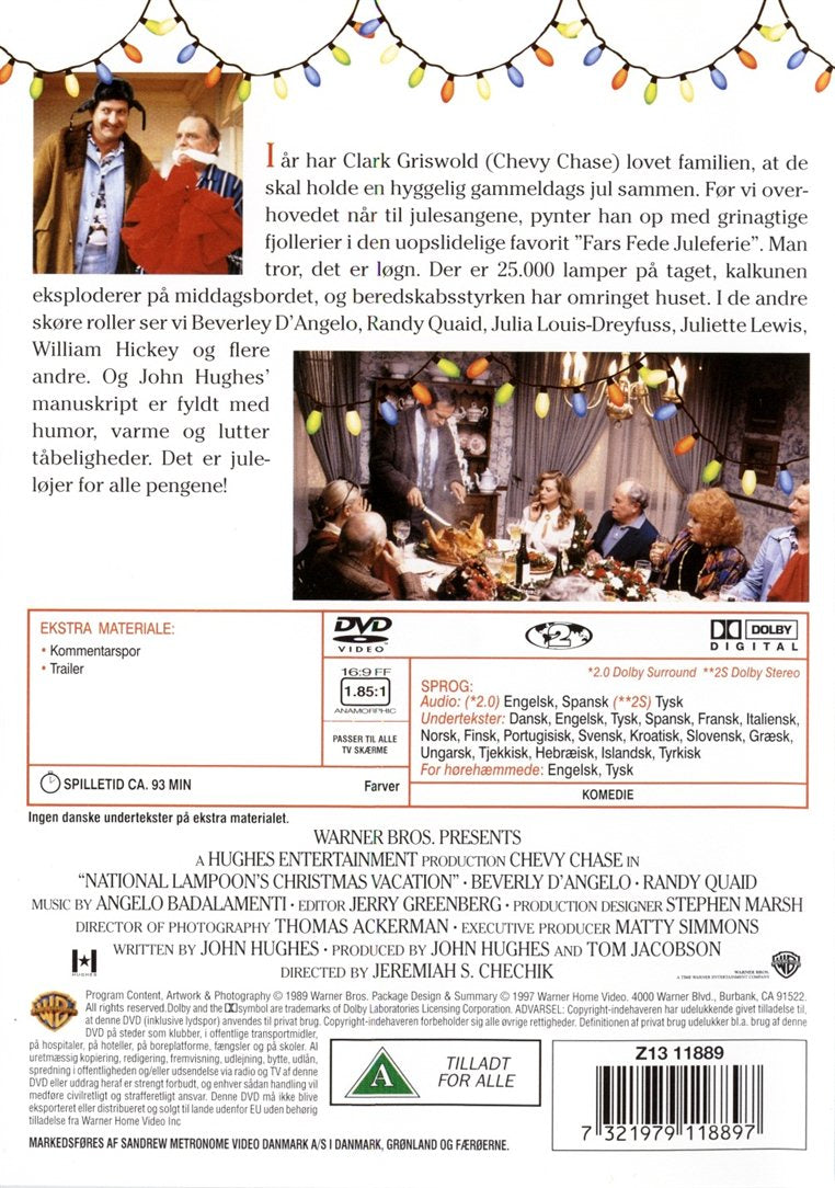 Fars fede juleferie (DVD)