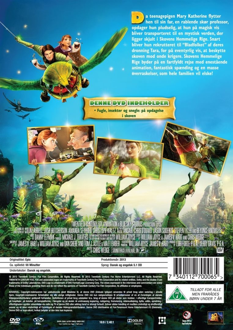 Skovens Hemmelige Rige (DVD)