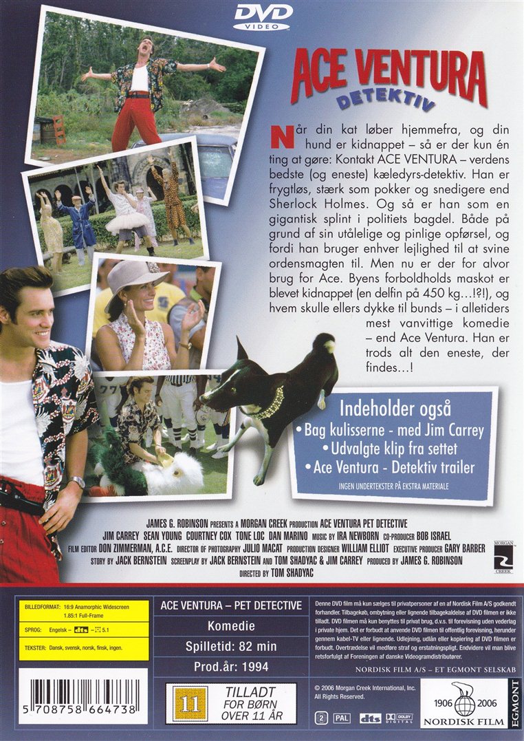 Ace Ventura: Detektiv (DVD)