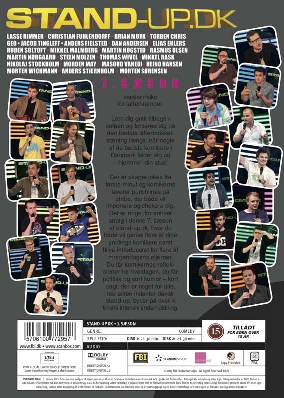 Stand-up.dk: Sæson 7 (DVD)