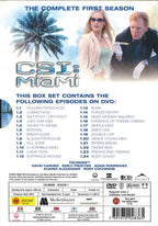 CSI: Miami: Sæson 1 (DVD)