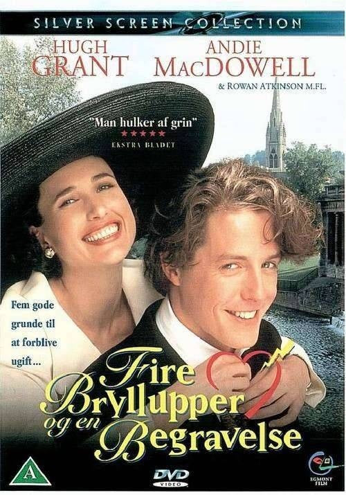 Fire Bryllupper og en Begravelse (DVD)
