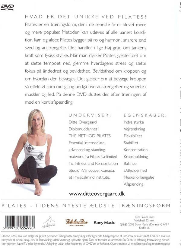 Pilates: basis (DVD)