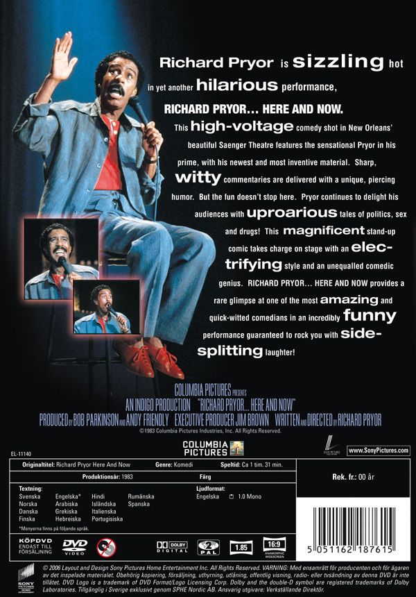 Richard Pryor - Here and Now (DVD)