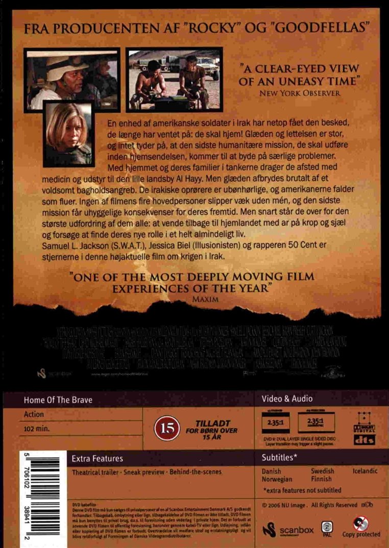 Home of the Brave (DVD)