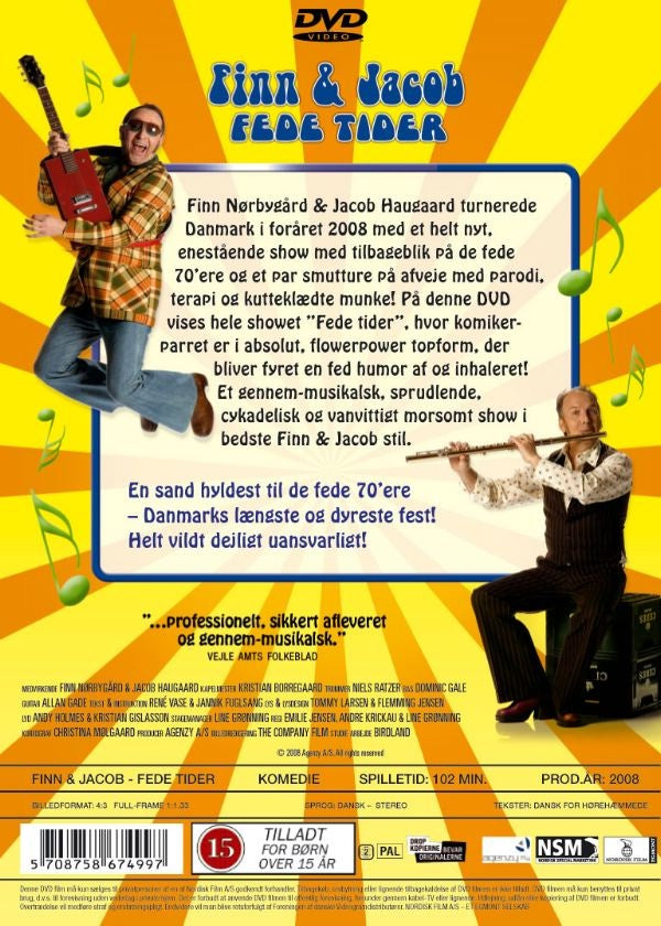 Finn & Jacob: Fede Tider (DVD)