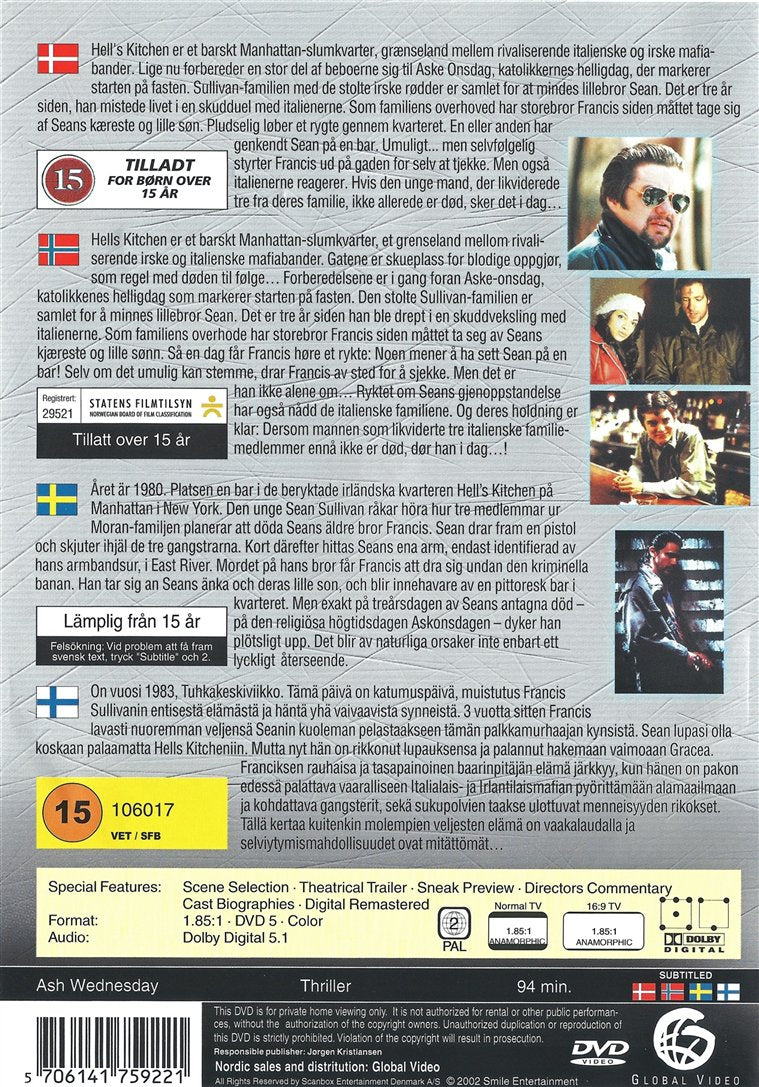 Ash Wednesday (DVD)