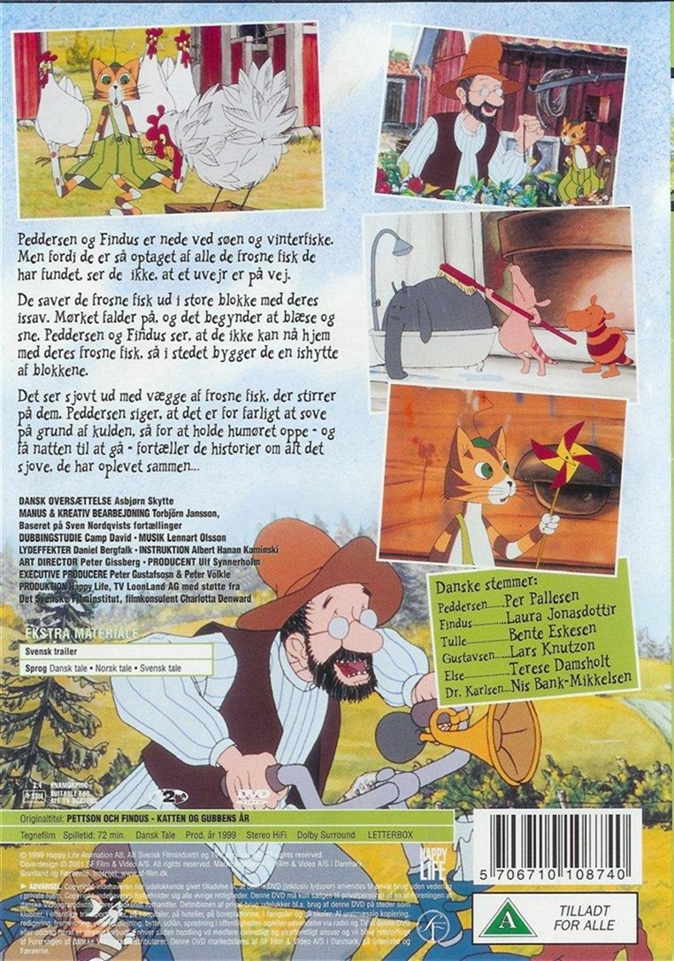 Peddersen & Findus: Det Kattens År (DVD)