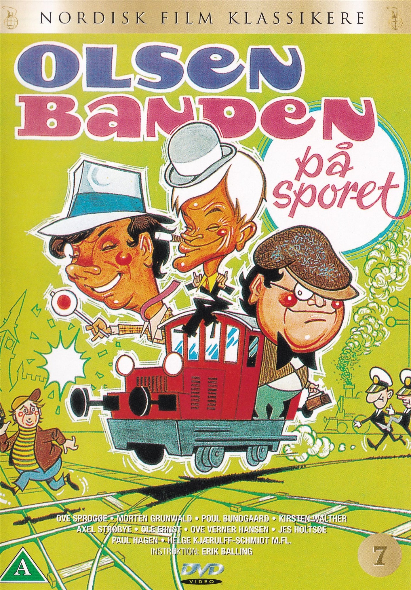 Olsen Banden På Sporet (DVD)