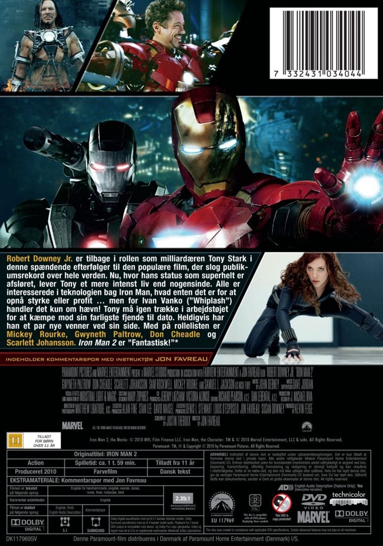 Iron Man 2 (DVD)