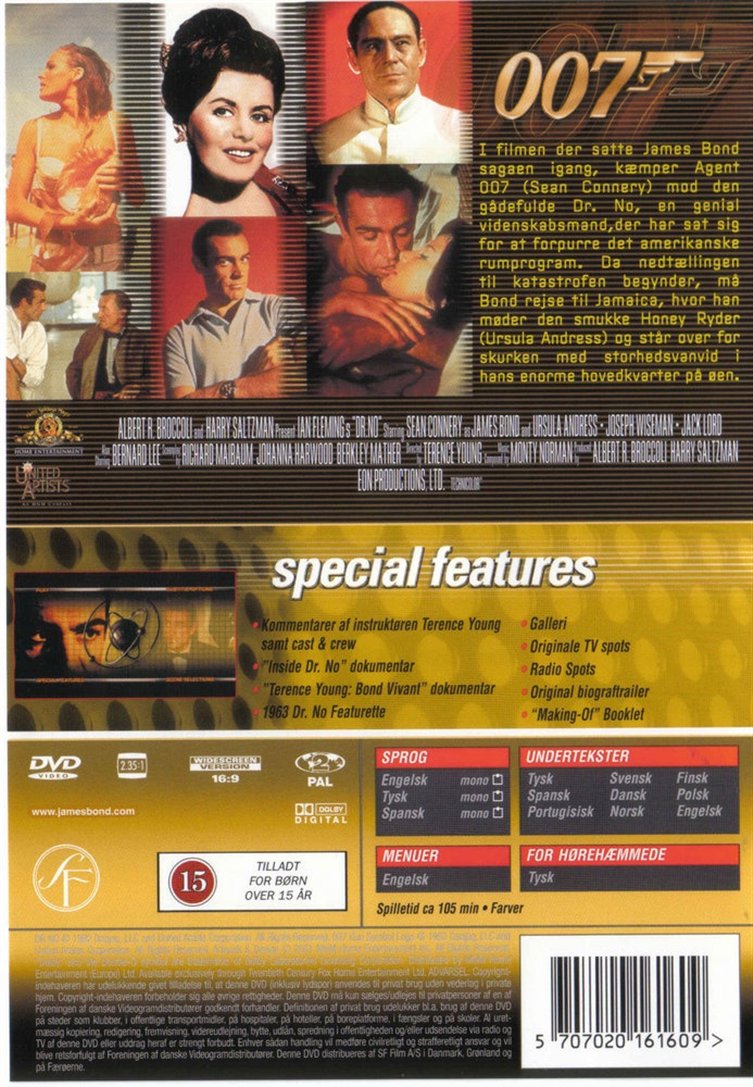 Dr. No - Mission Drab (DVD)