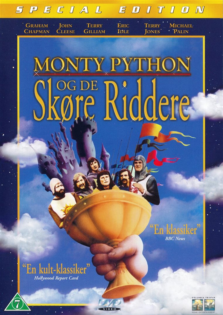 Monty Python og de skøre riddere (DVD)