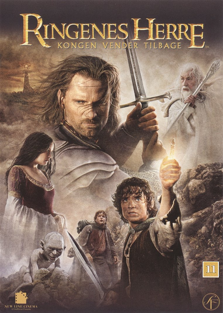 Ringenes herre: Kongen vender tilbage (DVD)