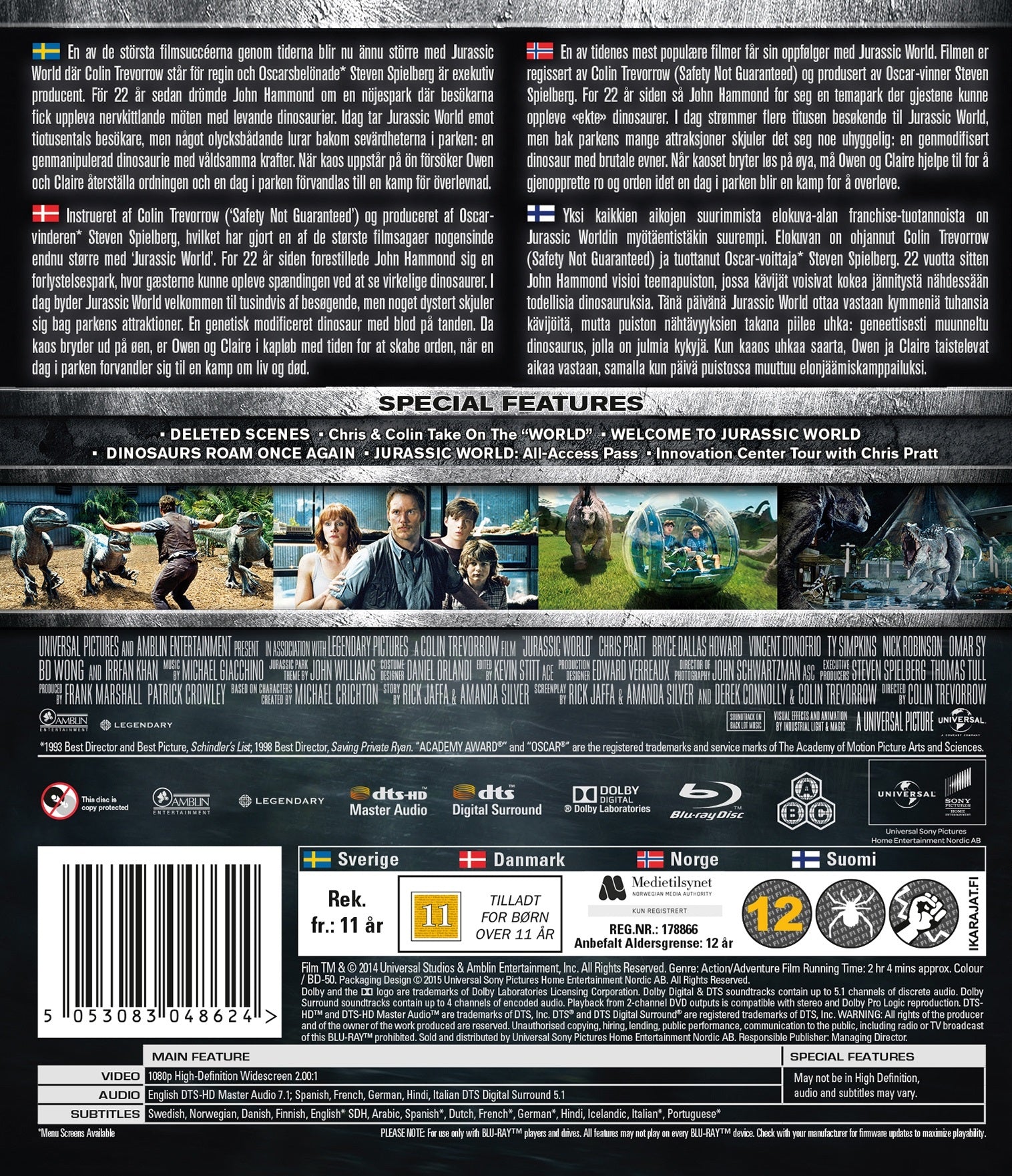 Jurassic World (Blu-ray)