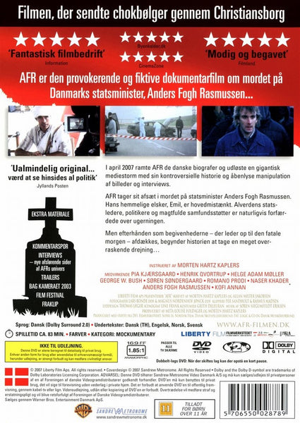 AFR: I Sandhed en utrolig Løgn (DVD)