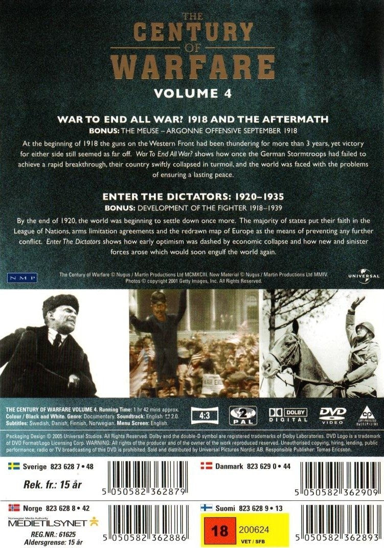The Century of Warfare - Volume 4 (DVD)