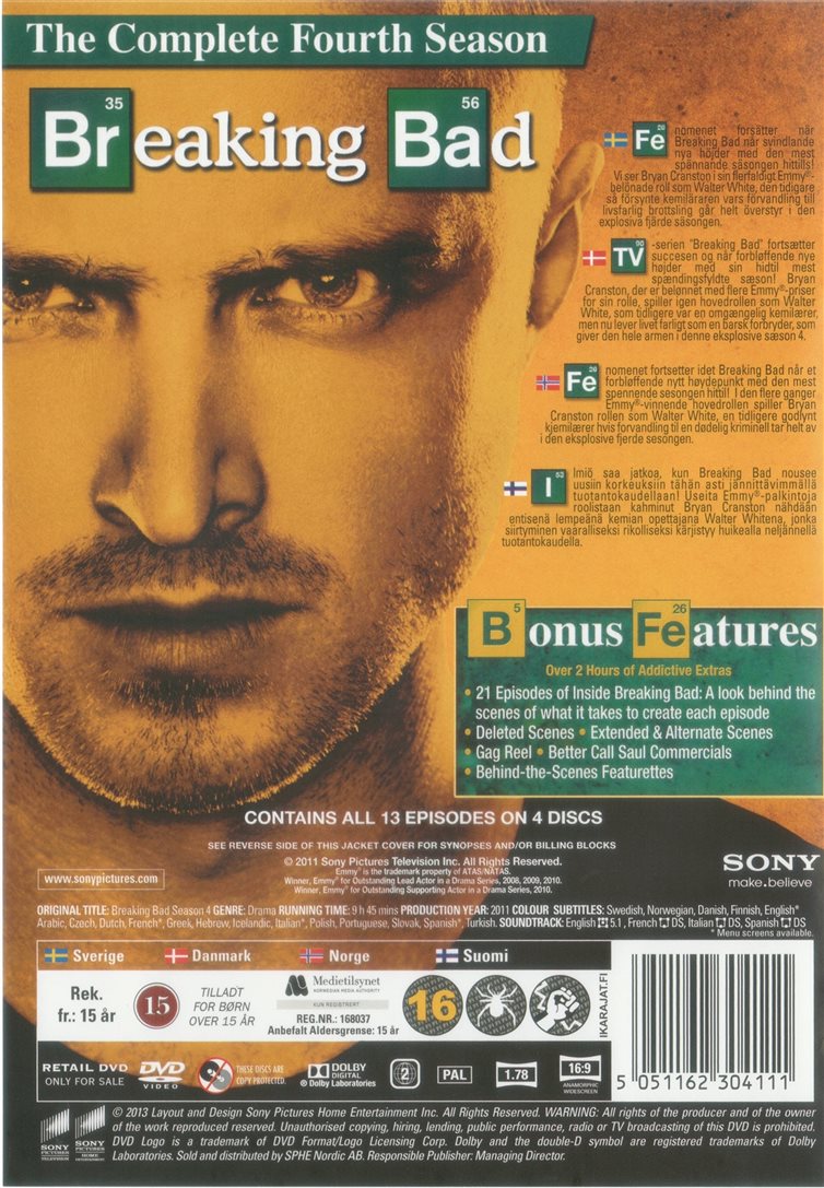 Breaking Bad: The Complete Fourth Season (DVD)
