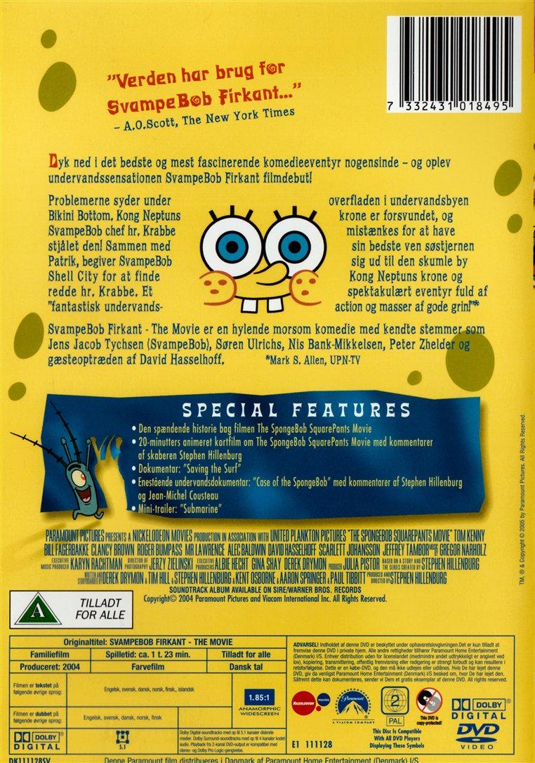 Svampebob Firkant - The Movie (DVD)
